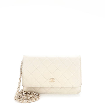 Chanel Wallet on Chain Quilted Caviar