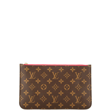 Louis Vuitton Neverfull Pochette Monogram Canvas Large