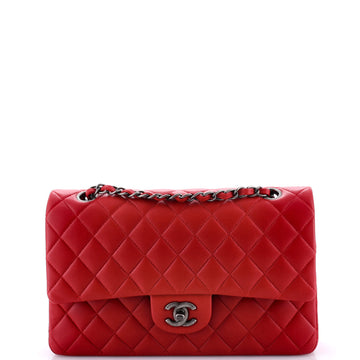 Chanel Classic Double Flap Bag Quilted Lambskin Medium
