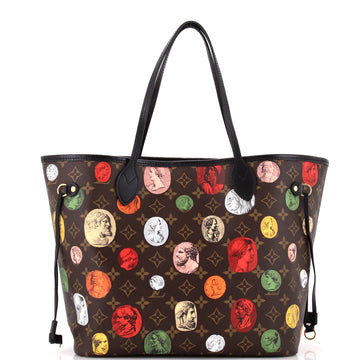 Louis Vuitton Neverfull NM Tote Limited Edition Fornasetti Cameo Monogram Canvas MM