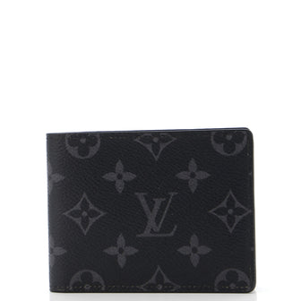 Louis Vuitton Multiple Wallet Monogram Eclipse Canvas