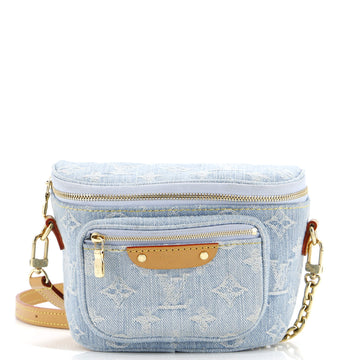 Louis Vuitton Bum Bag Monogram Denim Mini