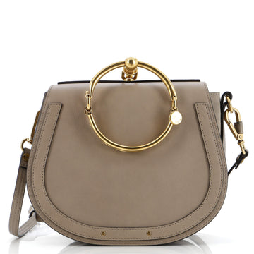 Chloe Nile Crossbody Bag Leather Medium