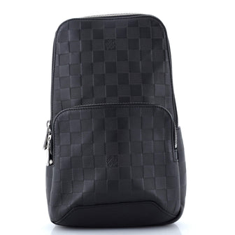 Louis Vuitton Avenue Sling Bag Damier Infini Leather