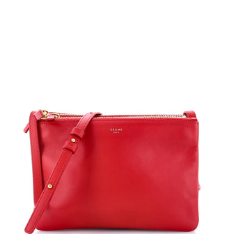 Celine Trio Crossbody Bag Leather Small