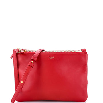 Celine Trio Crossbody Bag Leather Small