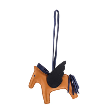 Hermes Pegase Rodeo Bag Charm Leather MM