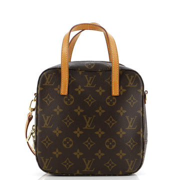 Louis Vuitton Spontini Handbag Monogram Canvas