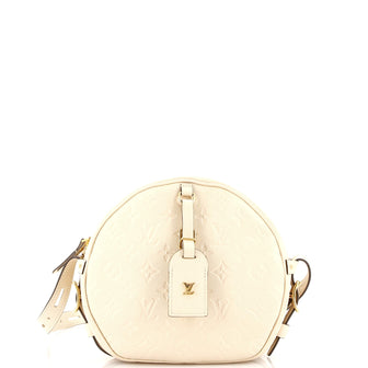 Louis Vuitton Boite Chapeau Souple Bag Monogram Empreinte Leather MM