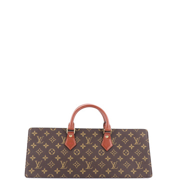 Louis Vuitton Sac Triangle Handbag Monogram Canvas