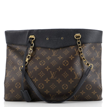 Louis Vuitton Pallas Shopper Monogram Canvas and Calfskin