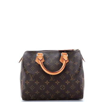 Louis Vuitton Speedy Handbag Monogram Canvas 25