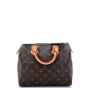Louis Vuitton Speedy Handbag Monogram Canvas 25