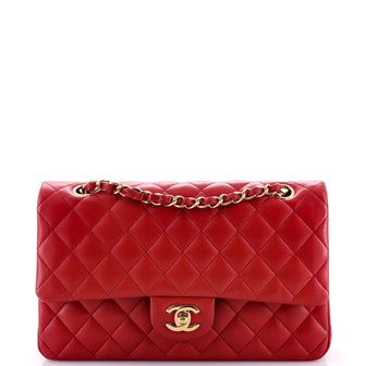 Chanel Classic Double Flap Bag Quilted Lambskin Medium