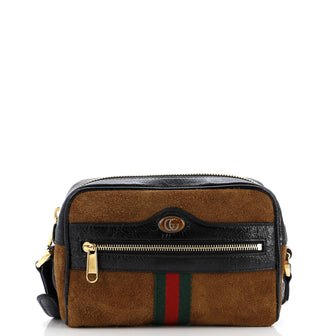 Gucci Ophidia Shoulder Bag Suede Mini