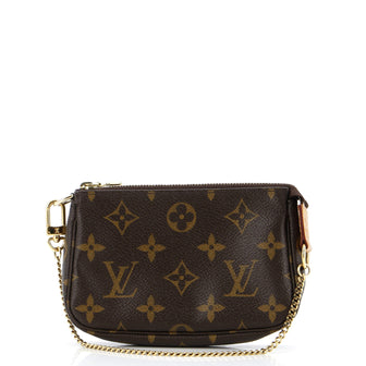 Louis Vuitton Pochette Accessoires Monogram Canvas Mini