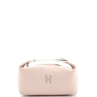 Hermes Bride-A-Brac Travel Case Toile PM