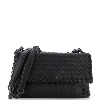 Bottega Veneta Olimpia Crossbody Bag Intrecciato Nappa Small