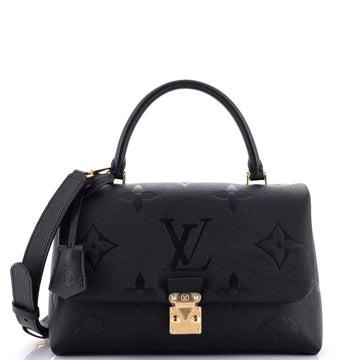 Louis Vuitton Madeleine Handbag Monogram Empreinte Giant MM