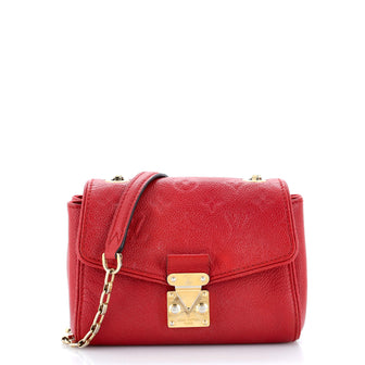 Louis Vuitton Saint Germain Handbag Monogram Empreinte Leather BB