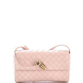 Bottega Veneta Andiamo Shoulder Bag Intrecciato Leather