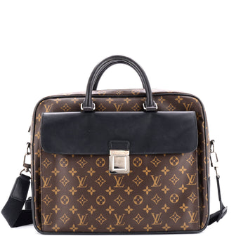 Louis Vuitton Soft Briefcase Macassar Monogram Canvas