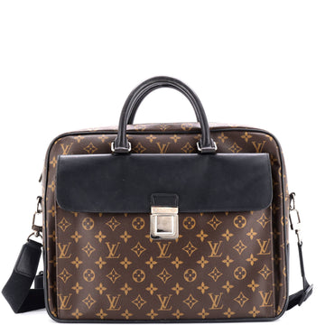 Louis Vuitton Soft Briefcase Macassar Monogram Canvas