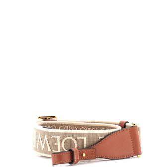 Loewe Anagram Shoulder Strap Jacquard With Leather