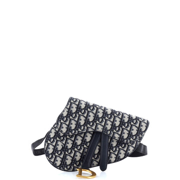 Christian Dior Saddle Belt Bag Oblique Canvas
