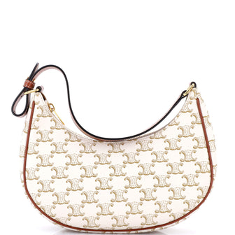 Celine Ava Bag Triomphe Coated Canvas