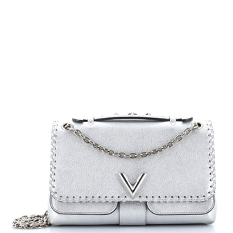 Louis Vuitton Very Chain Bag Whipstitch Leather