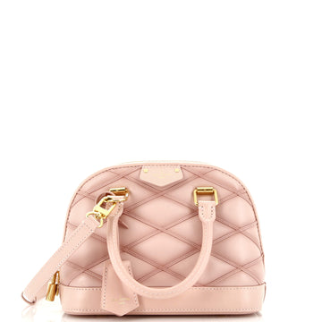 Louis Vuitton Alma Handbag Malletage Leather BB