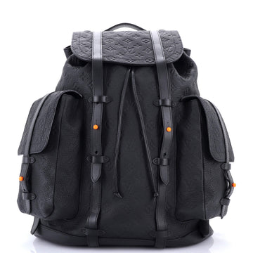 Louis Vuitton Christopher Backpack Monogram Taurillon Leather GM