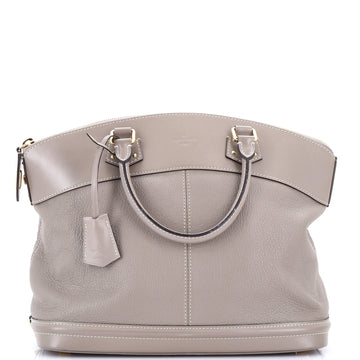 Louis Vuitton Suhali Lockit Handbag Leather MM