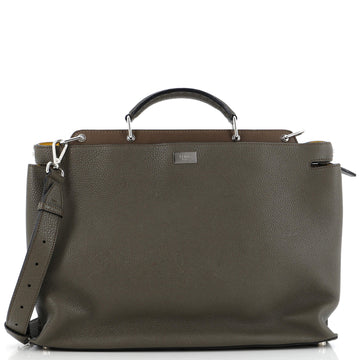 Fendi Peekaboo Iconic Essential Bag Leather Large