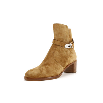 Hermes Women's Frenchie Ankle Boots Suede