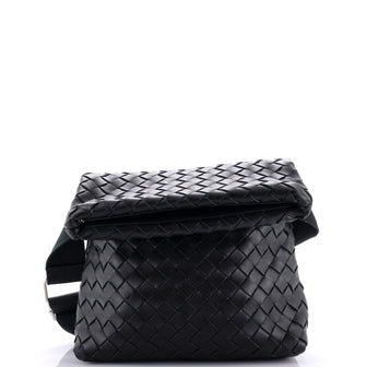 Bottega Veneta Fold Messenger Bag Intrecciato Nappa Small