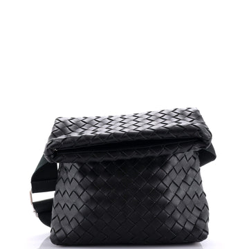 Bottega Veneta Fold Messenger Bag Intrecciato Nappa Small