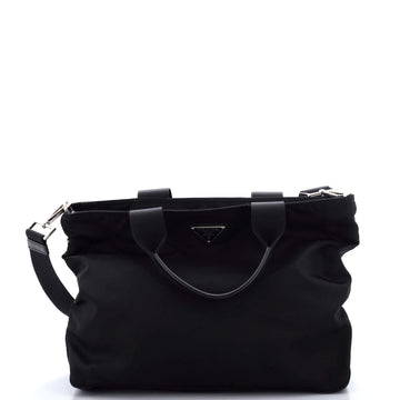 Prada Convertible Zip Tote Tessuto Medium