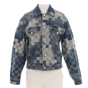 Louis Vuitton Men's Denim Jacket Damier Classic Denim