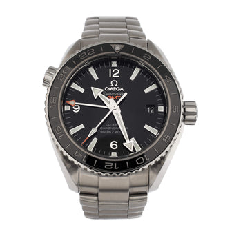Omega Seamaster Planet Ocean 600M Co-Axial Chronometer GMT Automatic Watch Stainless Steel 43