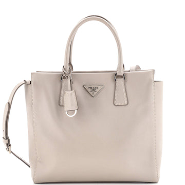 Prada Convertible Open Tote Saffiano Leather Medium
