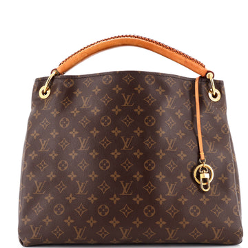 Louis Vuitton Artsy Handbag Monogram Canvas MM