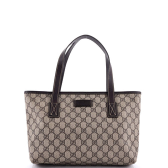 Gucci Plus Tote GG Coated Canvas Small