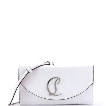 Christian Louboutin Loubi54 Chain Clutch Leather