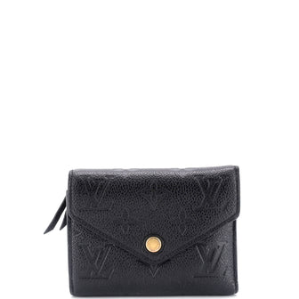 Louis Vuitton Victorine Wallet Monogram Empreinte Leather