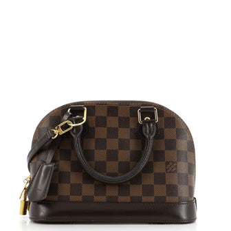 Louis Vuitton Alma Handbag Damier BB