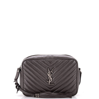 Saint Laurent Lou Camera Bag Matelasse Chevron Leather Small