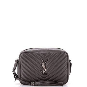 Saint Laurent Lou Camera Bag Matelasse Chevron Leather Small