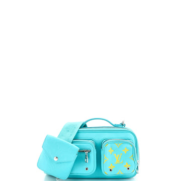 Louis Vuitton Utility Crossbody Bag Calfskin with Embossed Monogram Detail